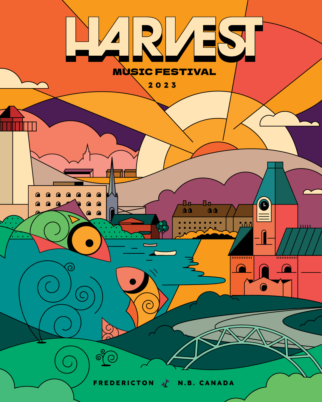 Harvest shares its commemorative poster for 2023 Harvest Music Festival